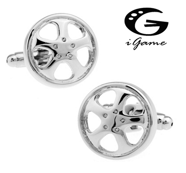 Men'S Fashion Hub - iGame Novel Cufflinks Silver Color Fashion