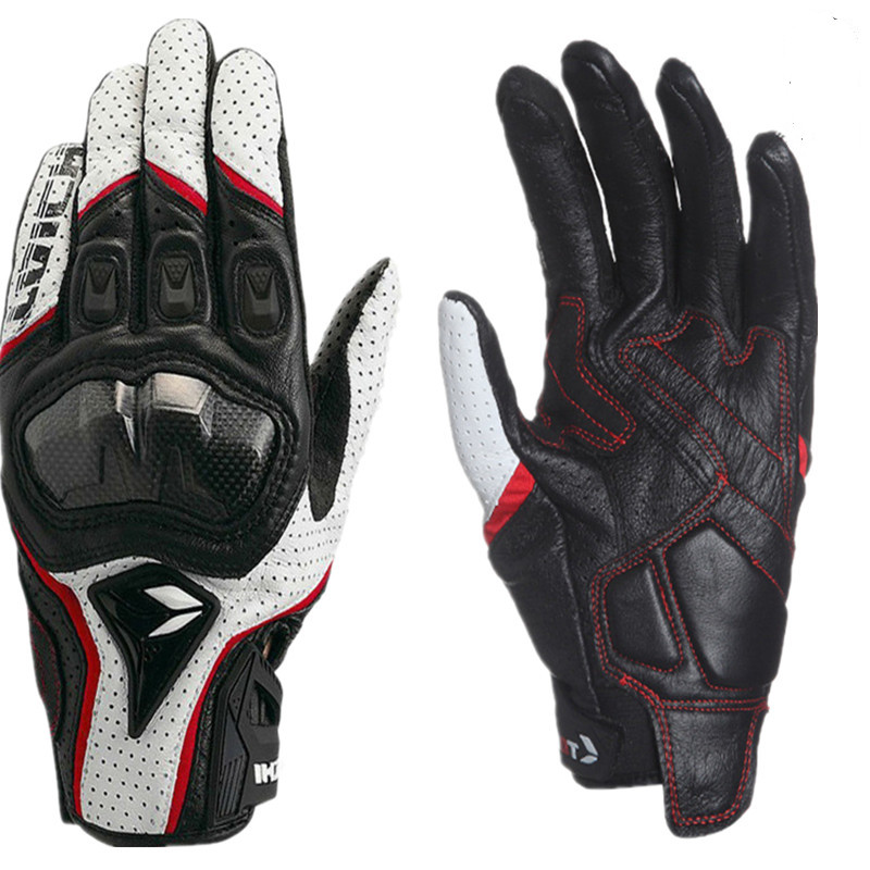 Men'S Fashion Gloves - Motorcycle Gloves Genuine Leather Men's Motocross
