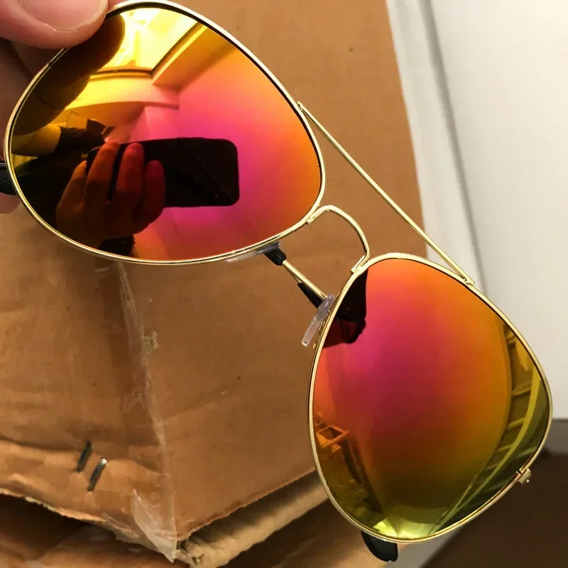 Men'S Fashion Round Glasses - 1PCS Fashion Metal Sunglasses for Women