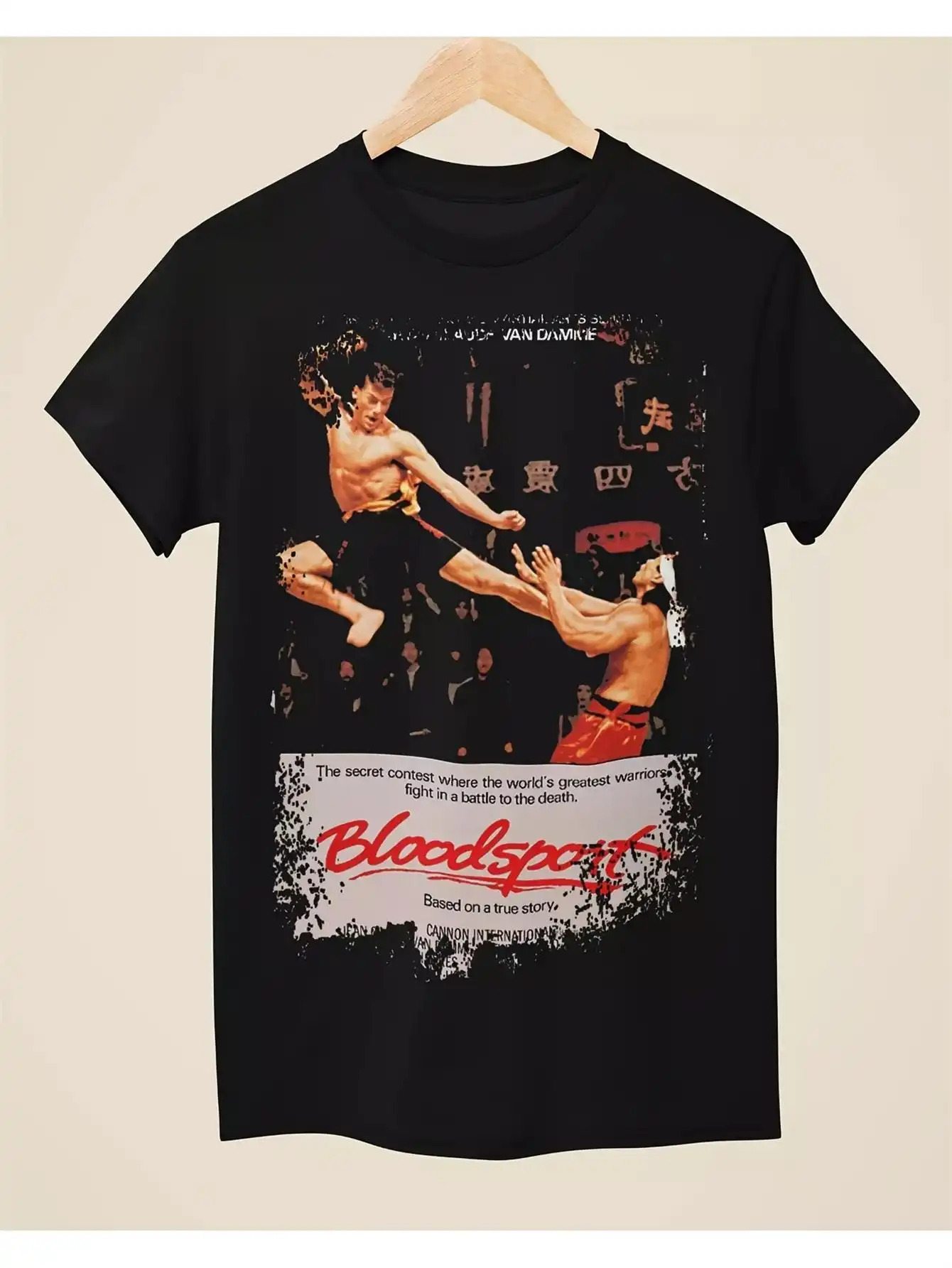 Poster Men Fashion - Blood Fight Movie Poster T-shirt Unisex