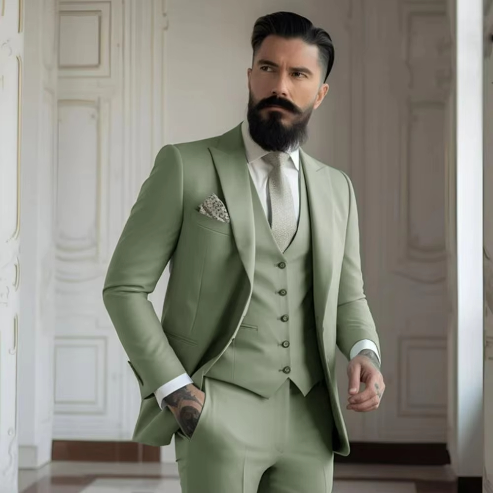 Men'S Fashion Khaki Pants - Khaki MenTuxedo Wedding Suits For Men