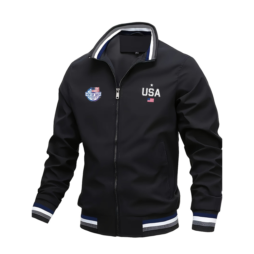 Men's Jackets High quality Fas - Mens Fashion Bomber Jacket 评论和价格