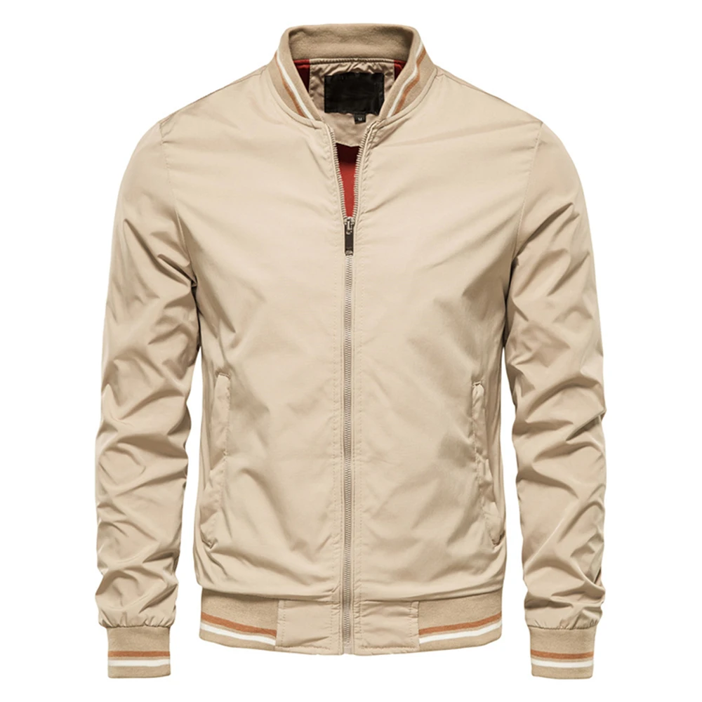 Spring Summer Bomber Jacket Me - Mens Fashion Bomber Jacket 评论和价格