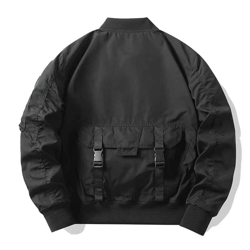 Mens Jacket Vintage Streetwear - Mens Fashion Bomber Jacket 评论和价格