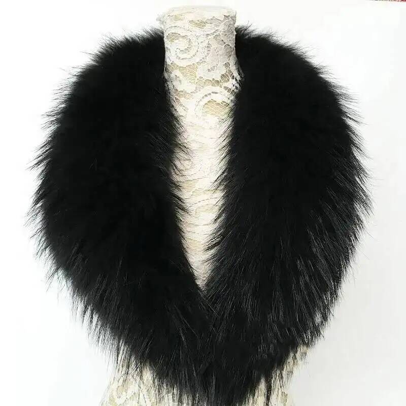 Natural Raccoon Fur Collar Rea - Jacket Mens Fashion 评论和价格