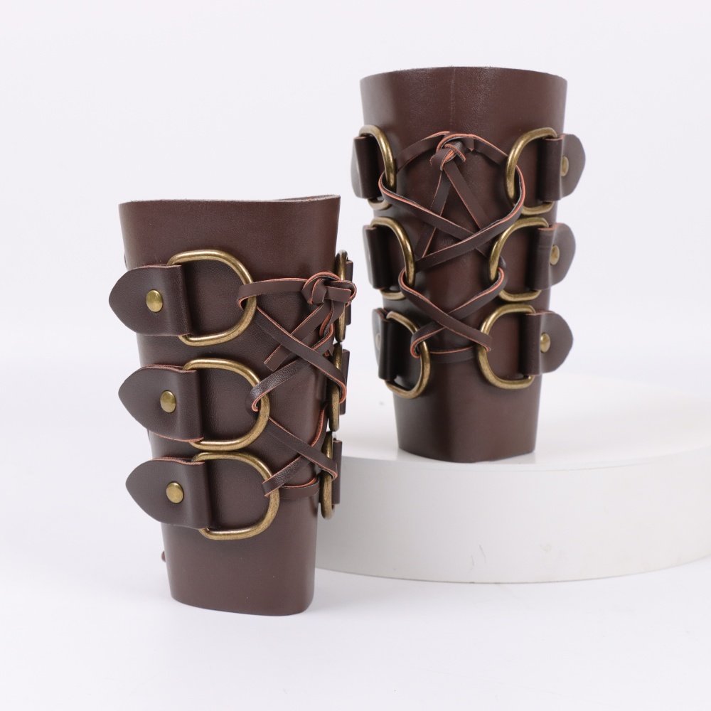Medieval Archery Leather Long  - Men'S Fashion Gloves 评论和价格