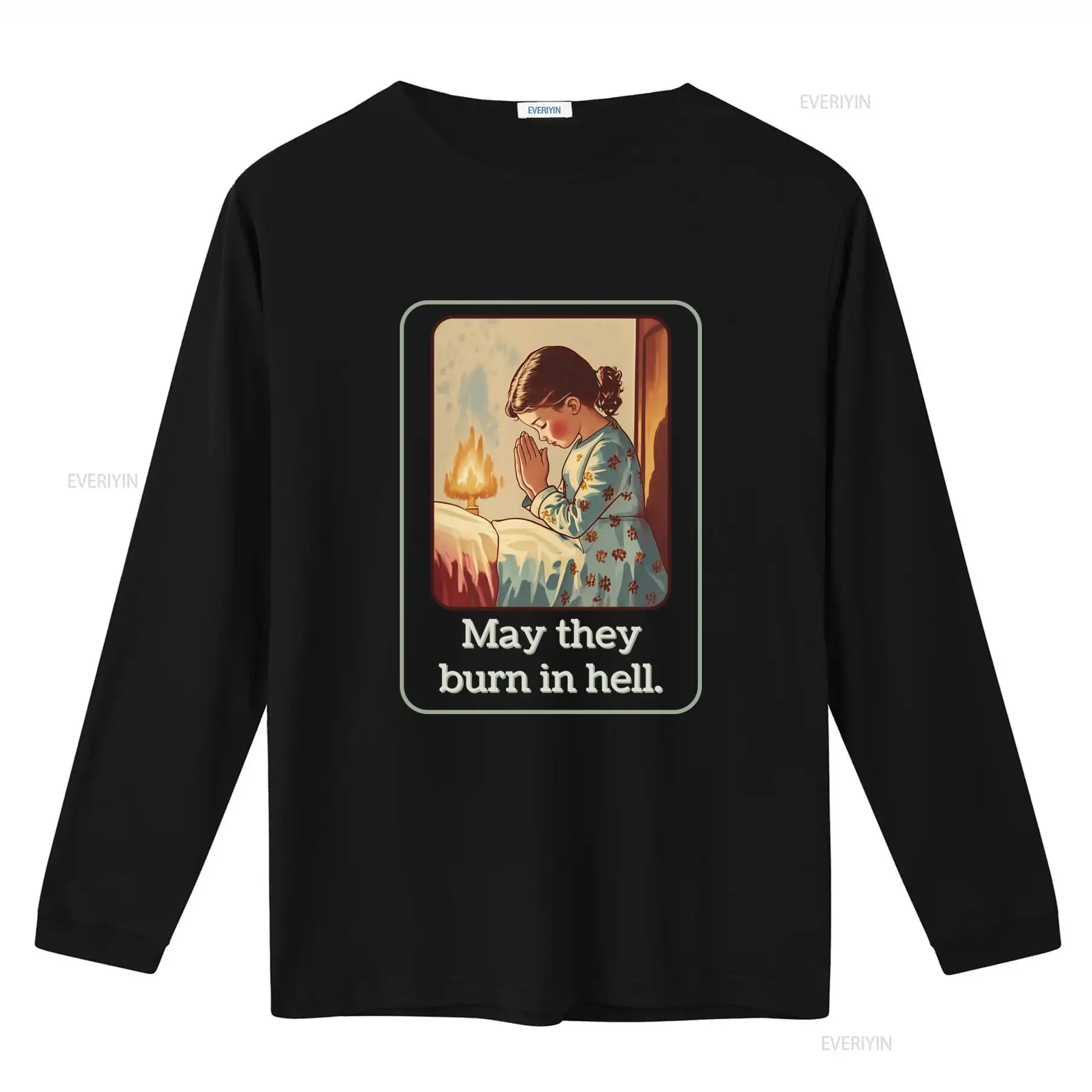 May They Burn In Hell T Shirt  - 1950S Fashion Men'S 评论和价格