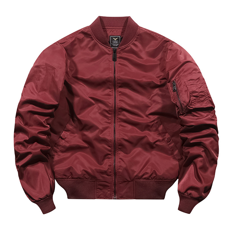 New Fashion Men Flight Jackets - Mens Fashion Bomber Jacket 评论和价格