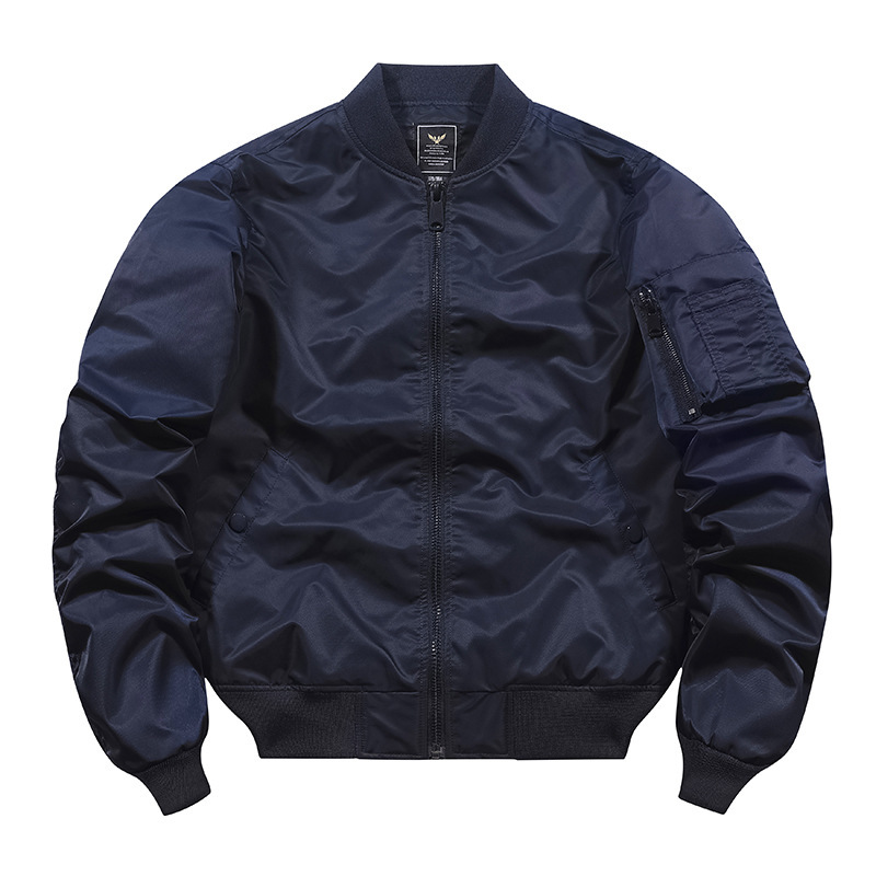 New Fashion Men Flight Jackets - Mens Fashion Bomber Jacket 评论和价格
