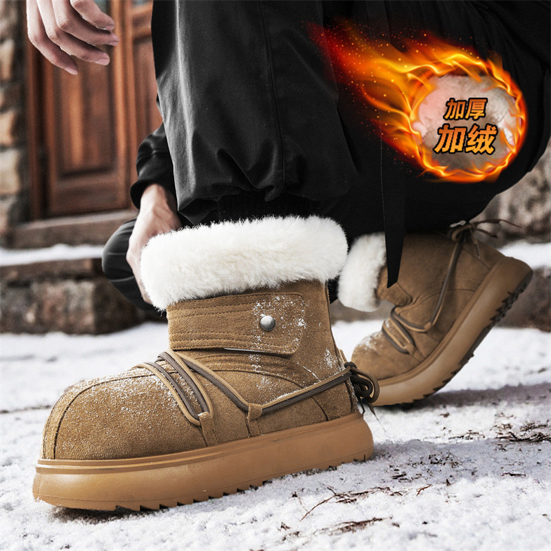 2025 New Winter Men Snow Boots - Men'S Fashion For 30 Year Olds 评论和价格