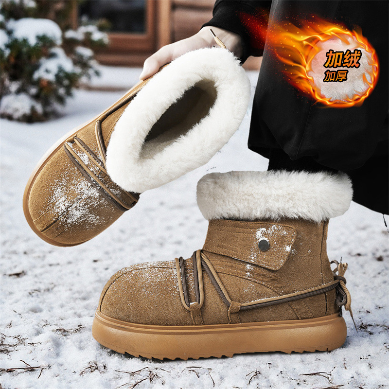 2025 New Winter Men Snow Boots - Men'S Fashion For 30 Year Olds 评论和价格
