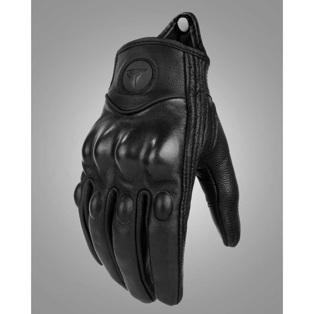 New Vintage Leather Motorcycle - Men'S Fashion Gloves 评论和价格