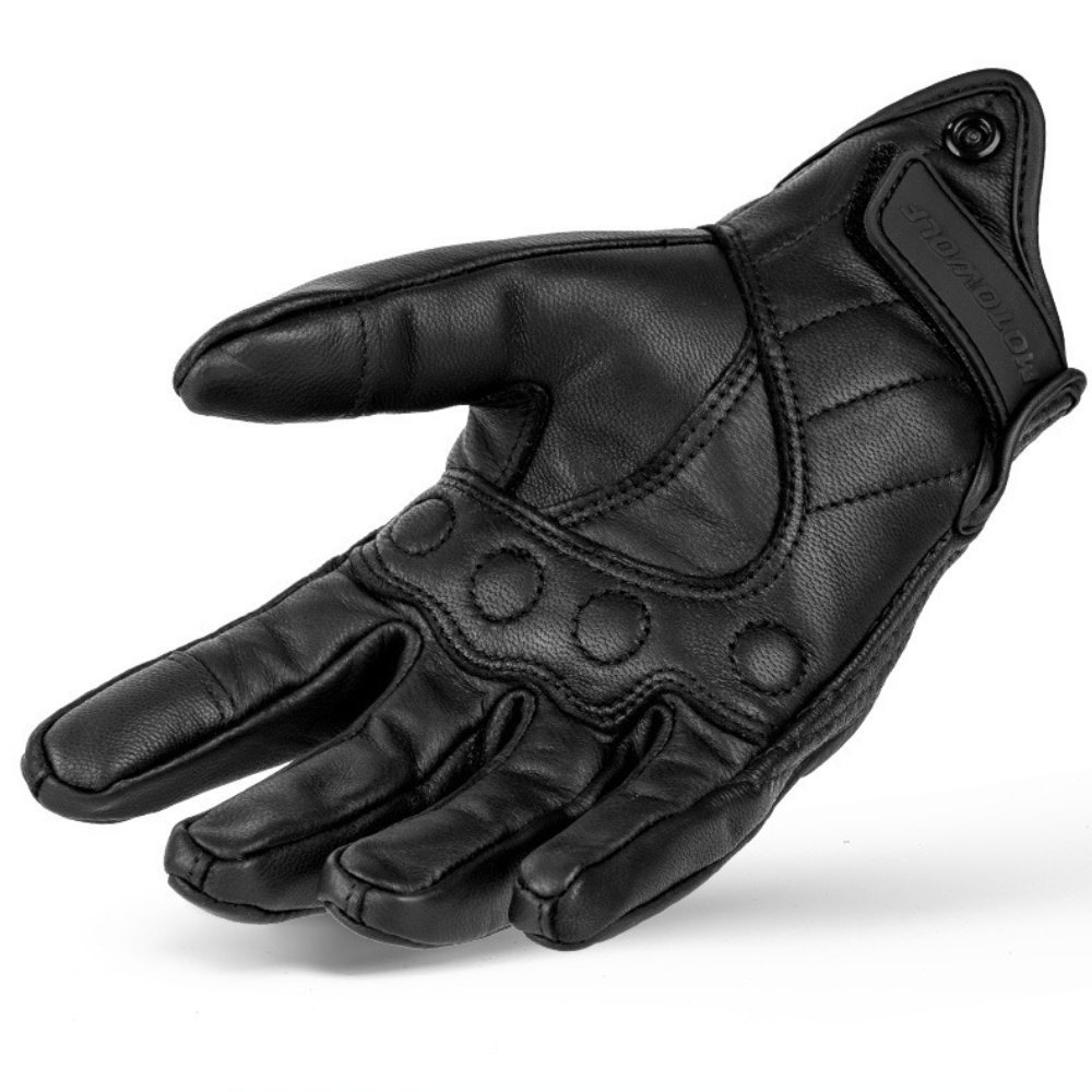New Vintage Leather Motorcycle - Men'S Fashion Gloves 评论和价格