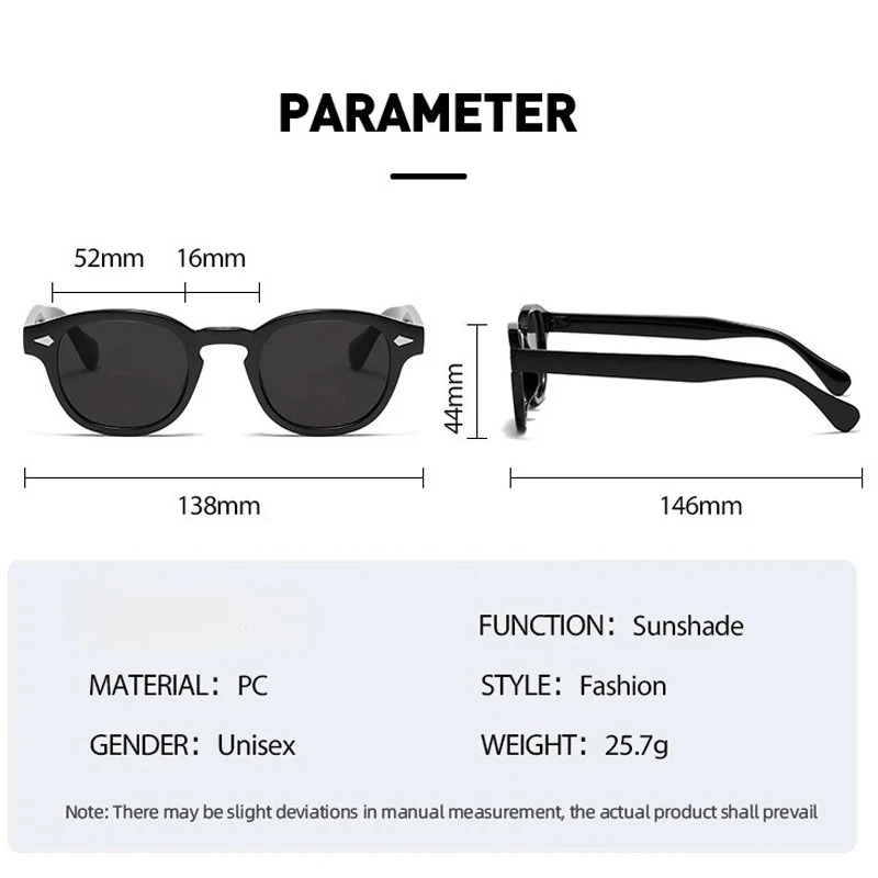 Vintage Round Sunglasses Women - Men'S Fashion Round Glasses 评论和价格
