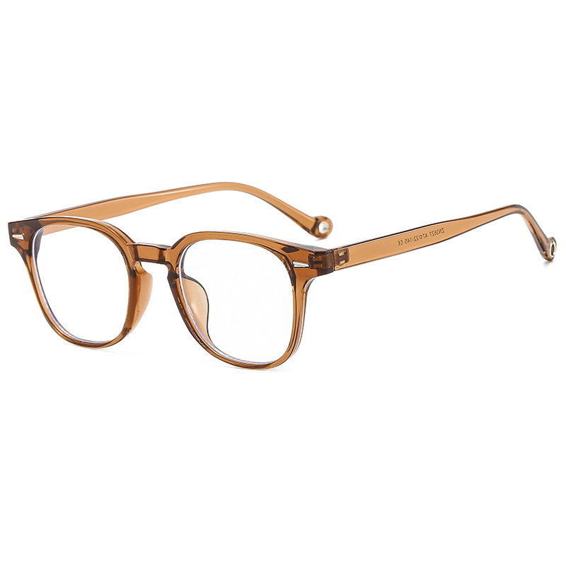 1pc round and simple frame, su - Men'S Fashion Round Glasses 评论和价格