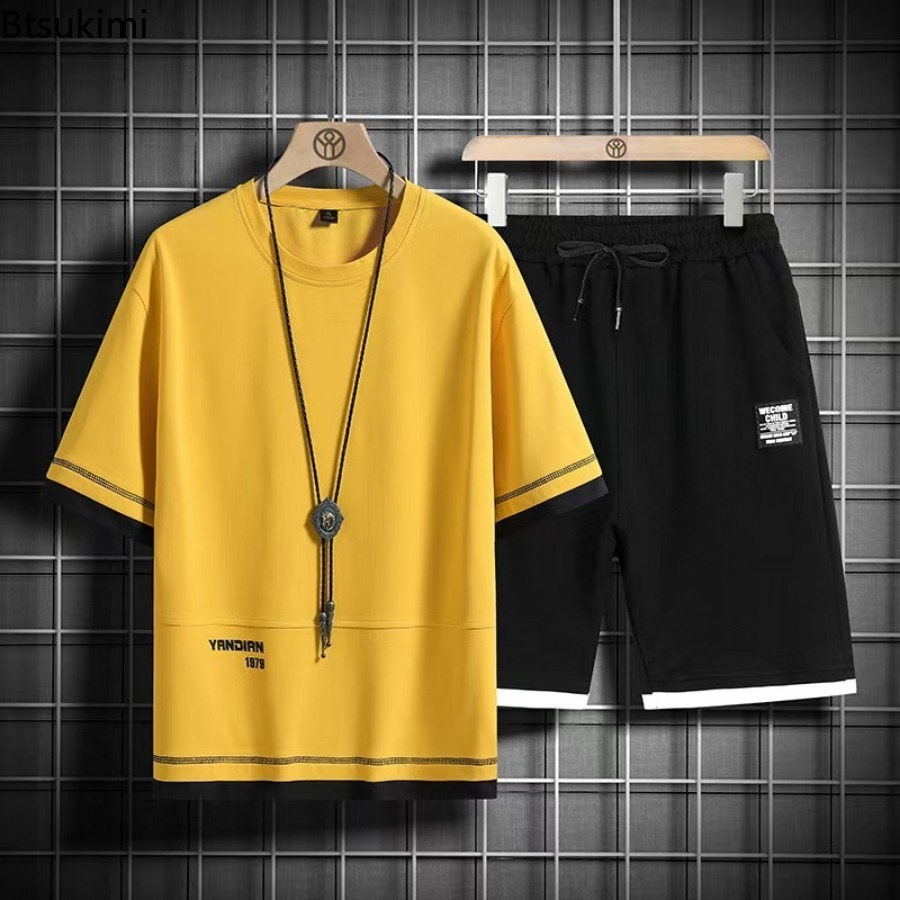 2026 Summer Tracksuits Men's F - Men'S Fashion Color 评论和价格