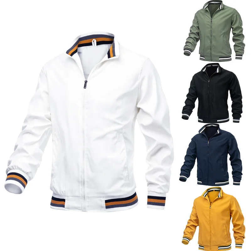Spring Autumn Bomber Jacket Me - Mens Fashion Bomber Jacket 评论和价格