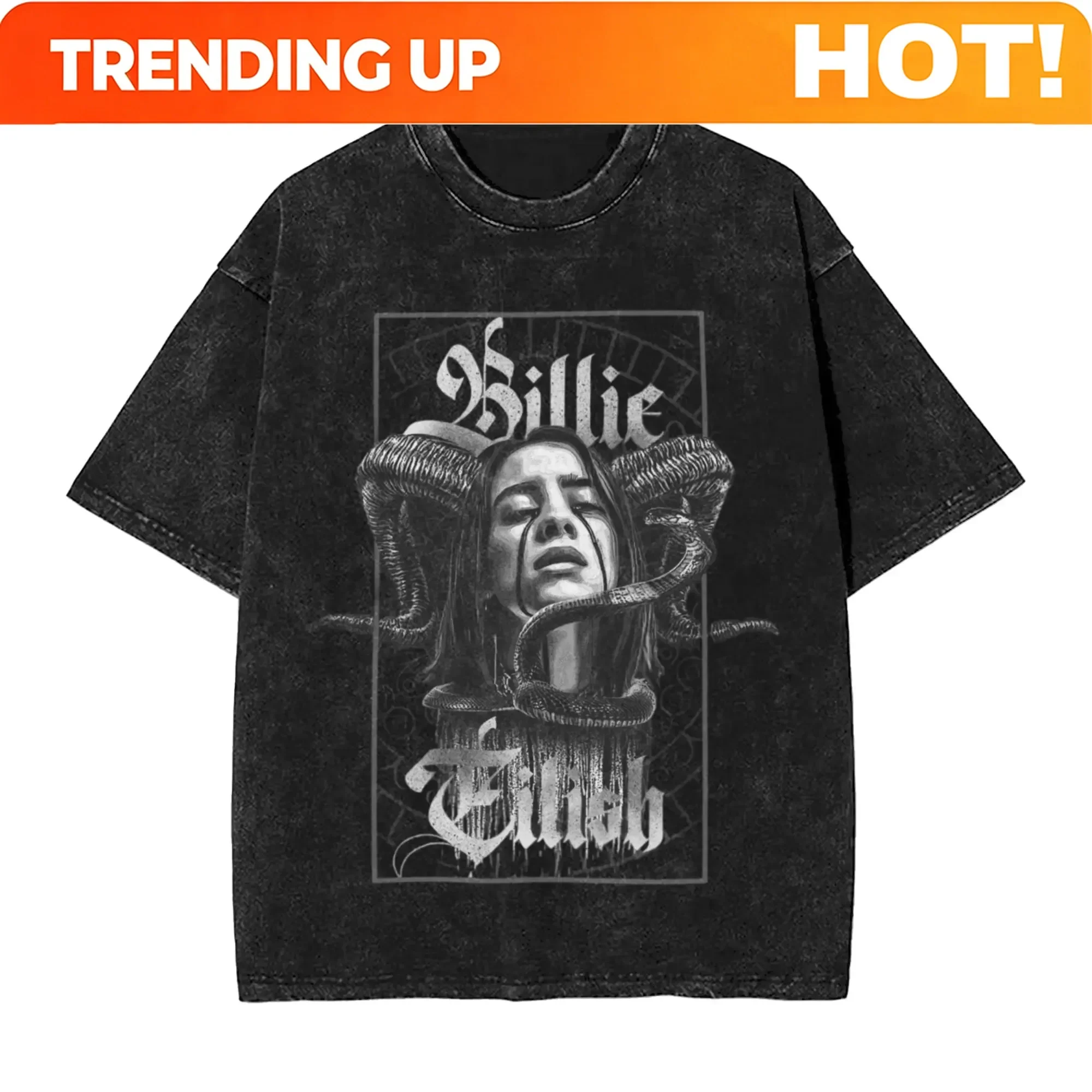 Customization Shirt Billie Eil - Poster Men Fashion 评论和价格
