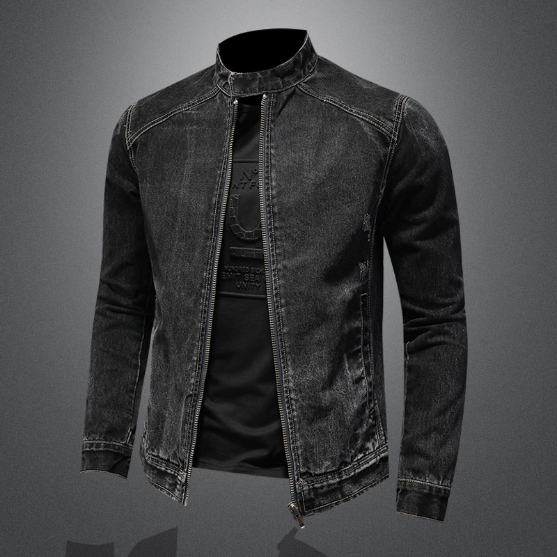 Men Vintage Stand Collar Pilot - Mens Fashion Bomber Jacket 评论和价格