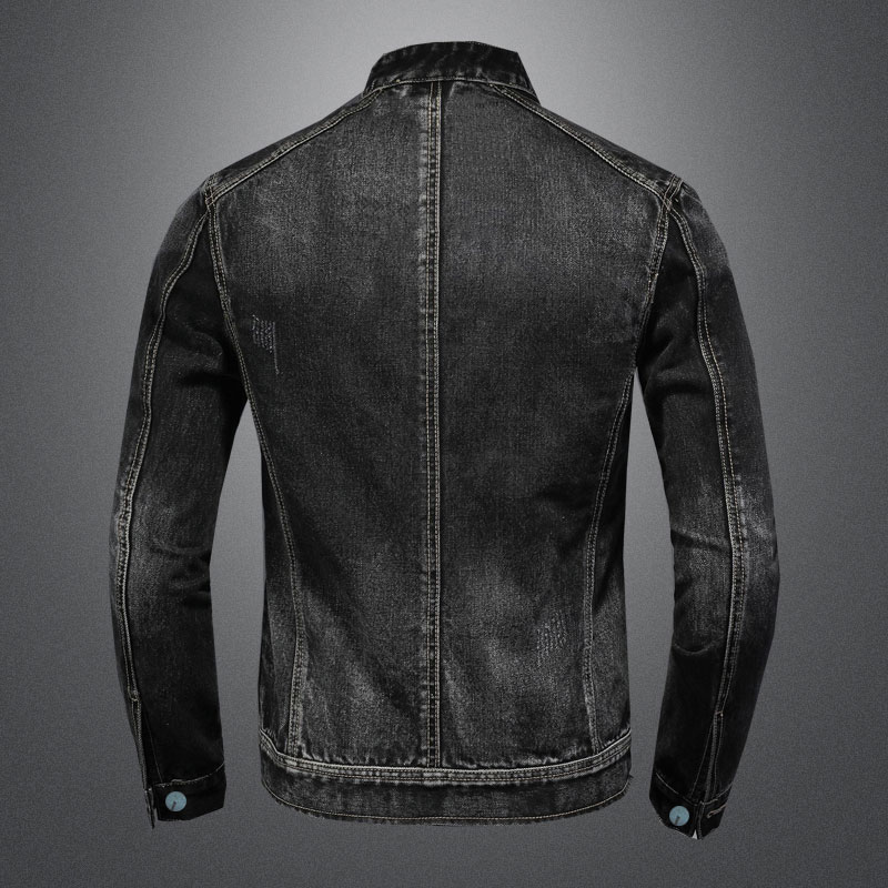 Men Vintage Stand Collar Pilot - Mens Fashion Bomber Jacket 评论和价格