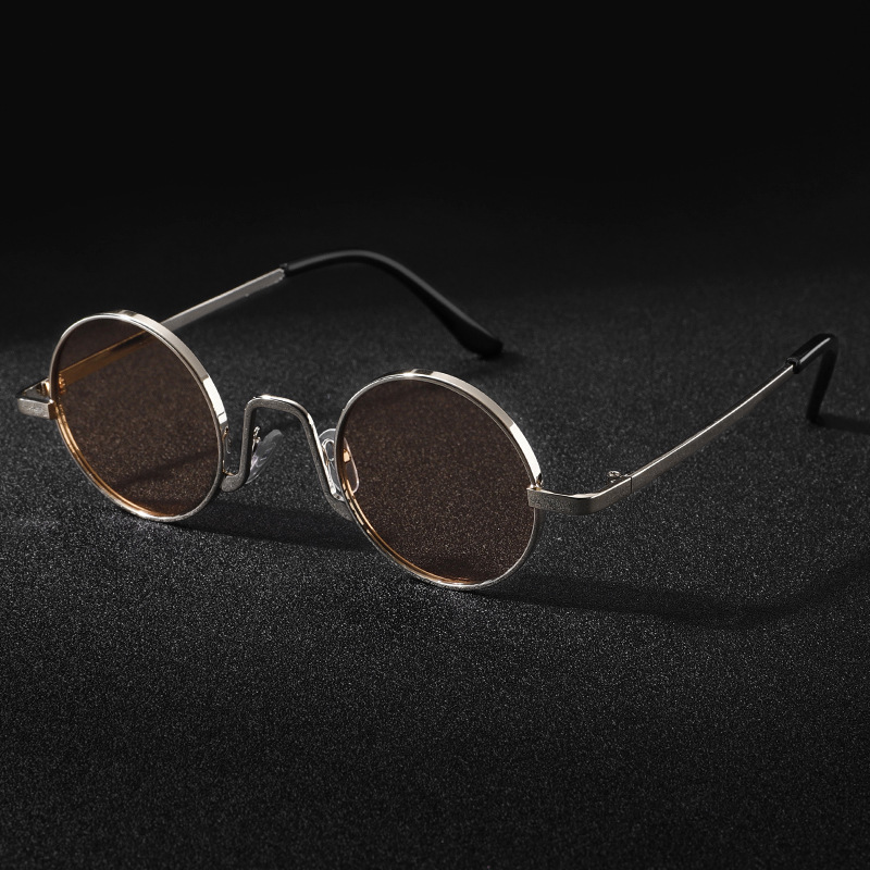 Vintage Designer Outdoor Sungl - Men'S Fashion Round Glasses 评论和价格
