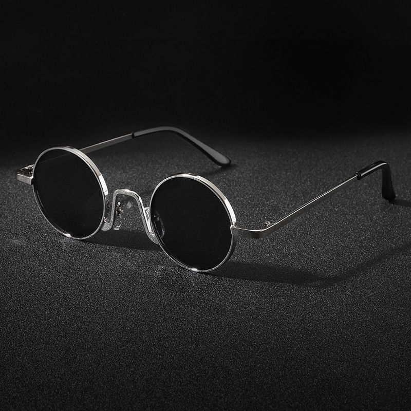 Vintage Designer Outdoor Sungl - Men'S Fashion Round Glasses 评论和价格