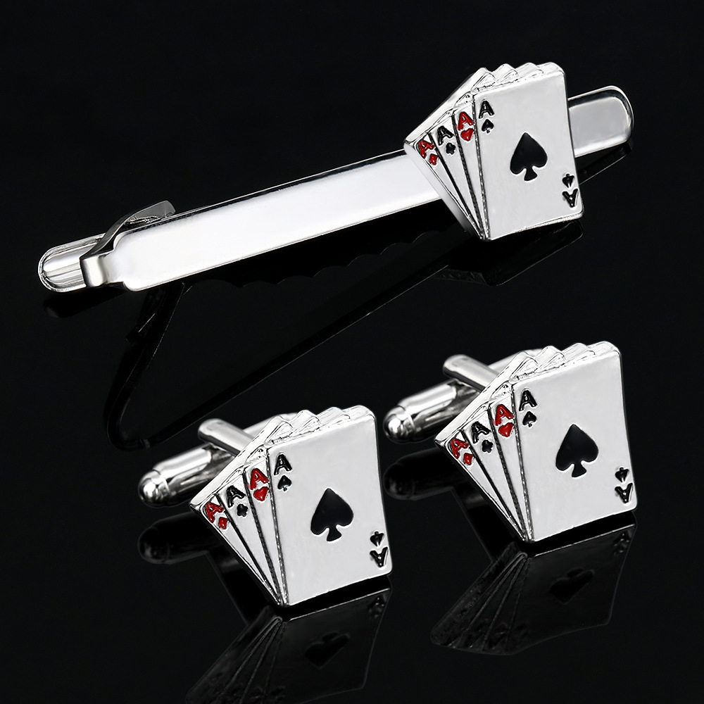 Men's Creative Poker Card Tie  - Men'S Fashion For 30 Year Olds 评论和价格