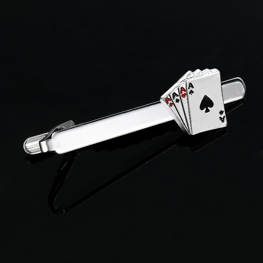Men's Creative Poker Card Tie  - Men'S Fashion For 30 Year Olds 评论和价格