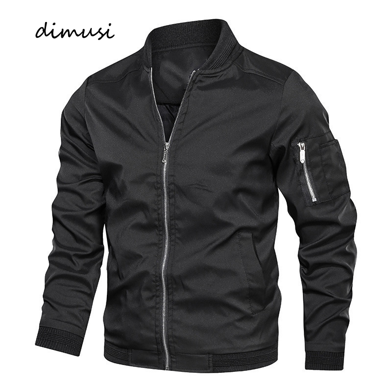 Spring Autumn Men's Windbreake - Mens Fashion Bomber Jacket 评论和价格