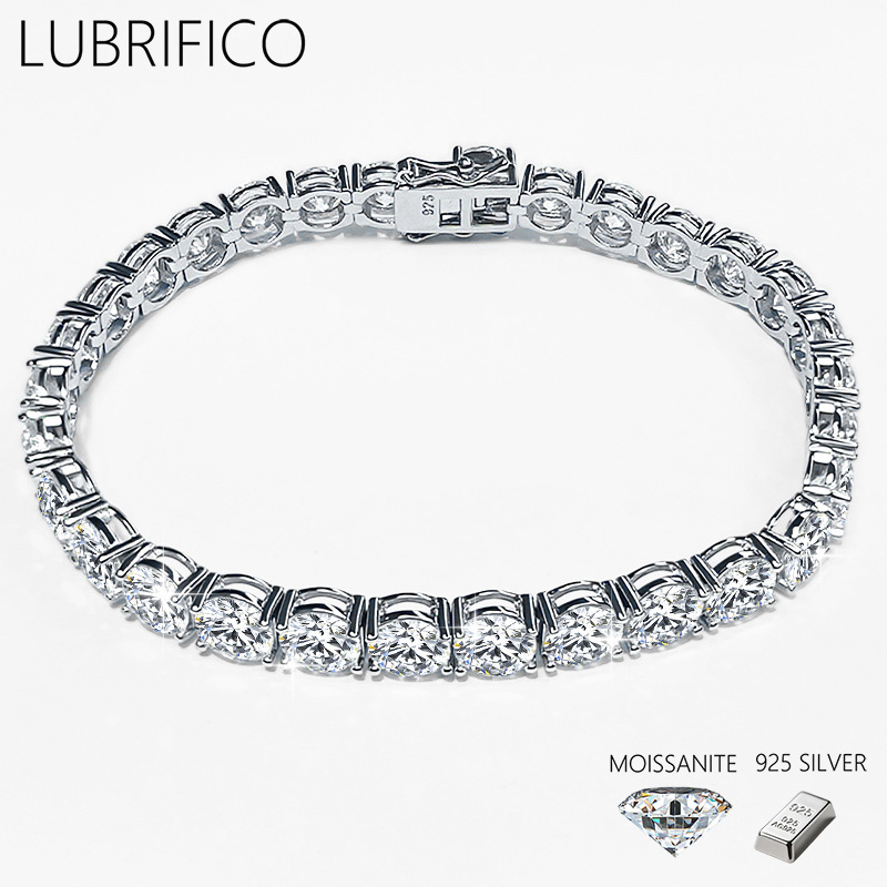 2mm/3mm/4mm/5mm Moissanite Ten - Men'S Fashion Gold Chain 评论和价格