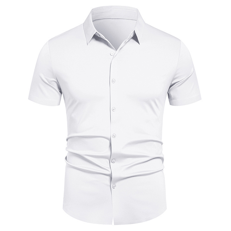 No Ironing Business Shirts Men - Men'S Fashion Color 评论和价格