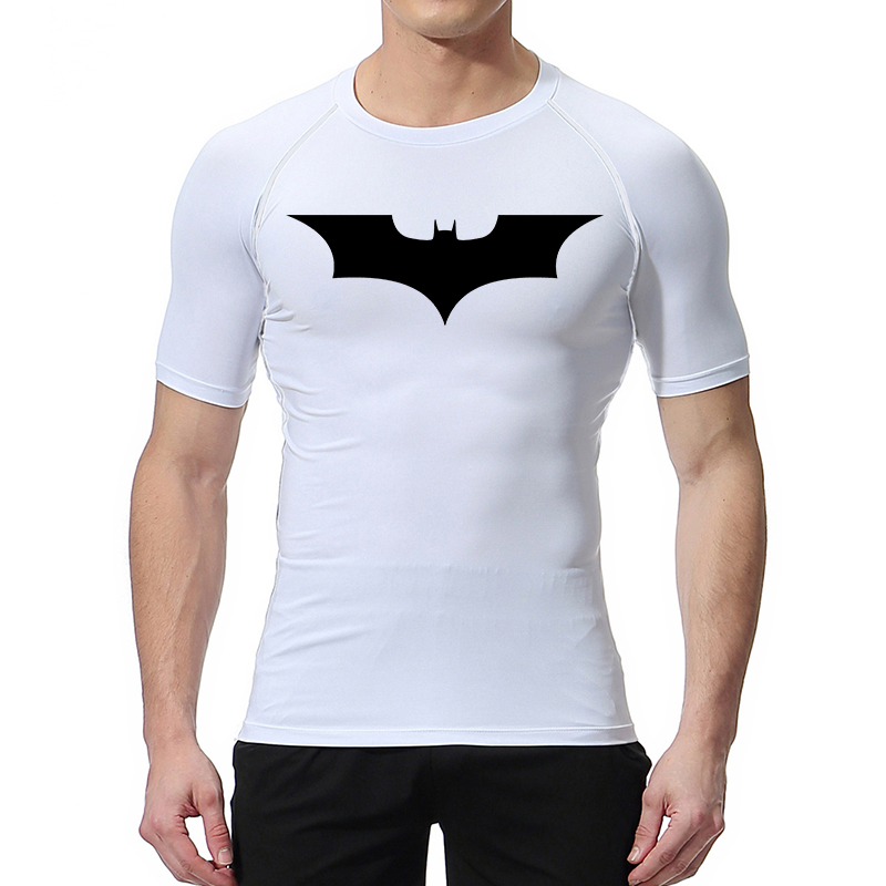 Bat Print Compression Shirts f - Compression Shirt Workout 评论和价格
