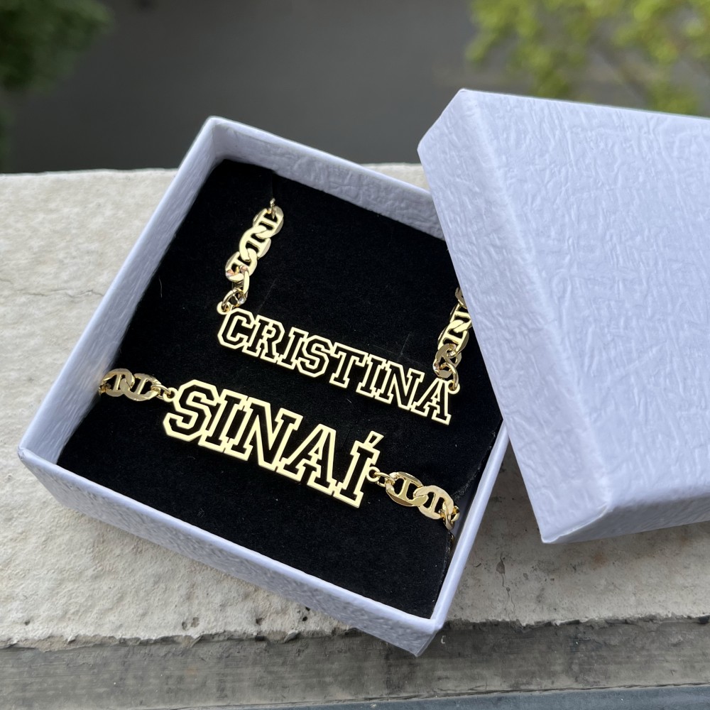 DUOYING Custom Name Hollow Nec - Men'S Fashion Gold Chain 评论和价格