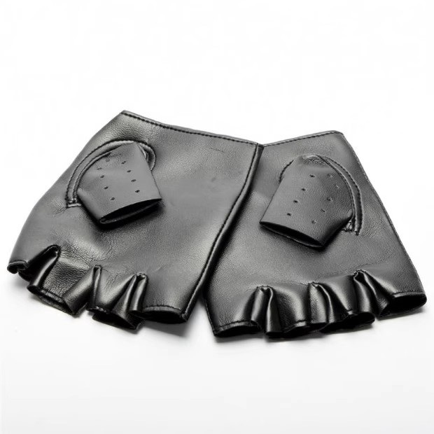 Steampunk PU Leather Fingerles - Men'S Fashion Gloves 评论和价格