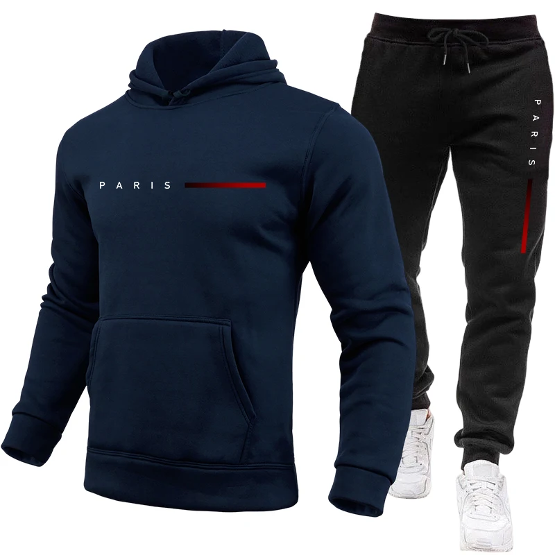Hooded Sweatshirt and Sweatpan - Jogger Sweatpants Men 评论和价格
