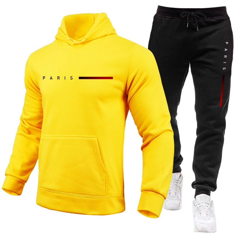 Hooded Sweatshirt and Sweatpan - Jogger Sweatpants Men 评论和价格