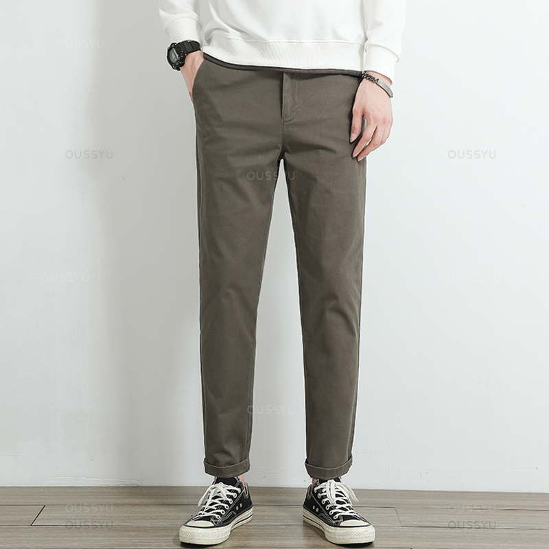 2026 Autumn Khaki Chino Casual - Men'S Fashion Khaki Pants 评论和价格