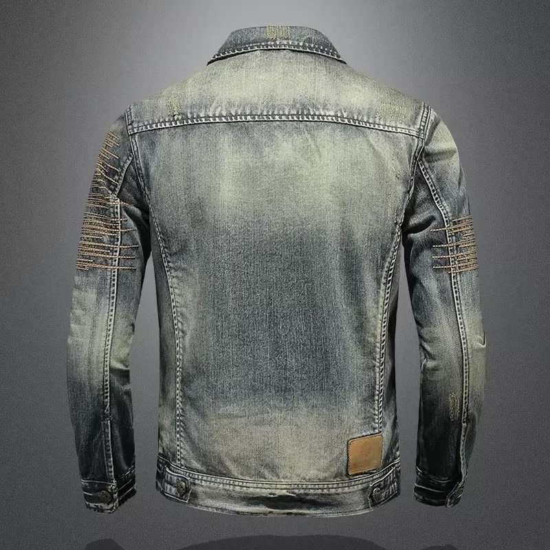 2025 winter denim jacket male  - Mens Fashion Autumn 2025 评论和价格