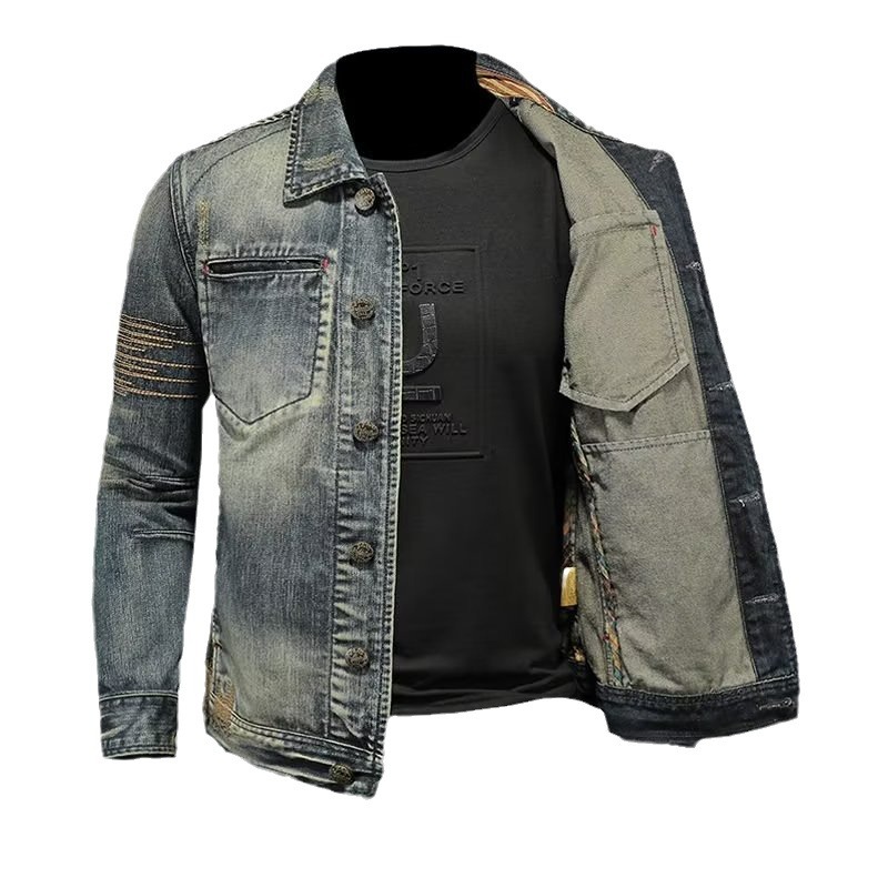 2025 winter denim jacket male  - Mens Fashion Autumn 2025 评论和价格