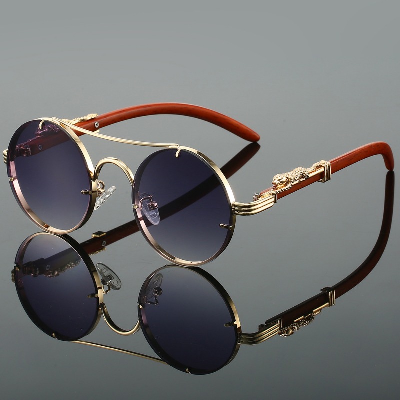 Popular Round Sunglasses Men F - Men'S Fashion Round Glasses 评论和价格