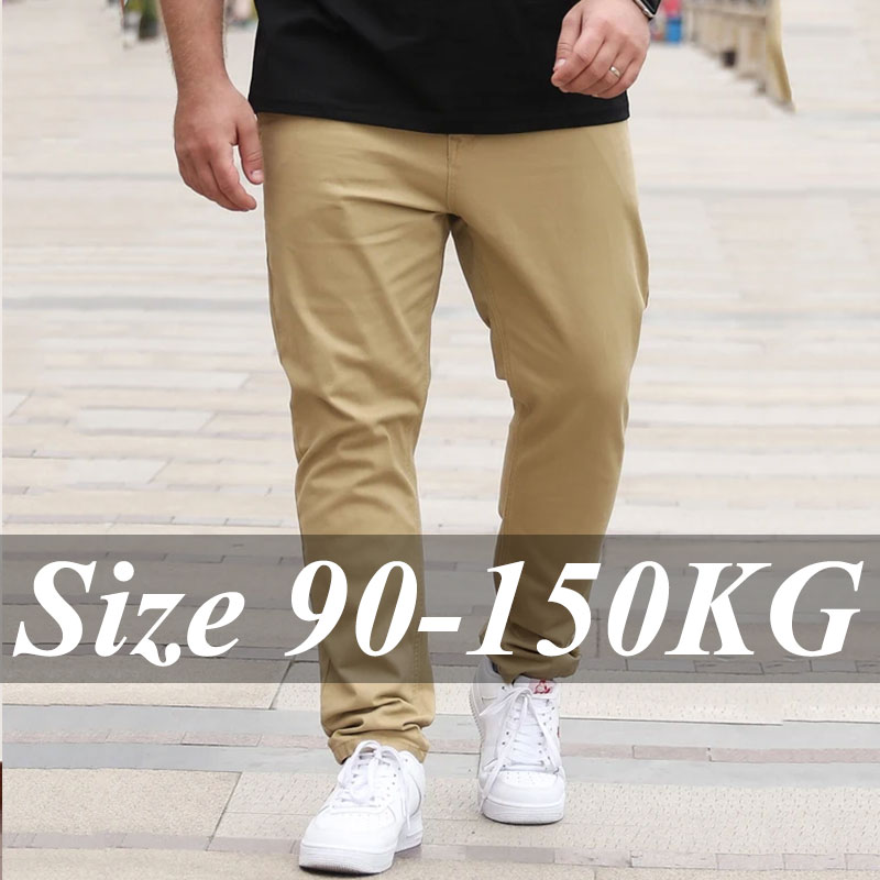 Plus Size 36-50 Men's Pants St - Men'S Fashion Khaki Pants 评论和价格