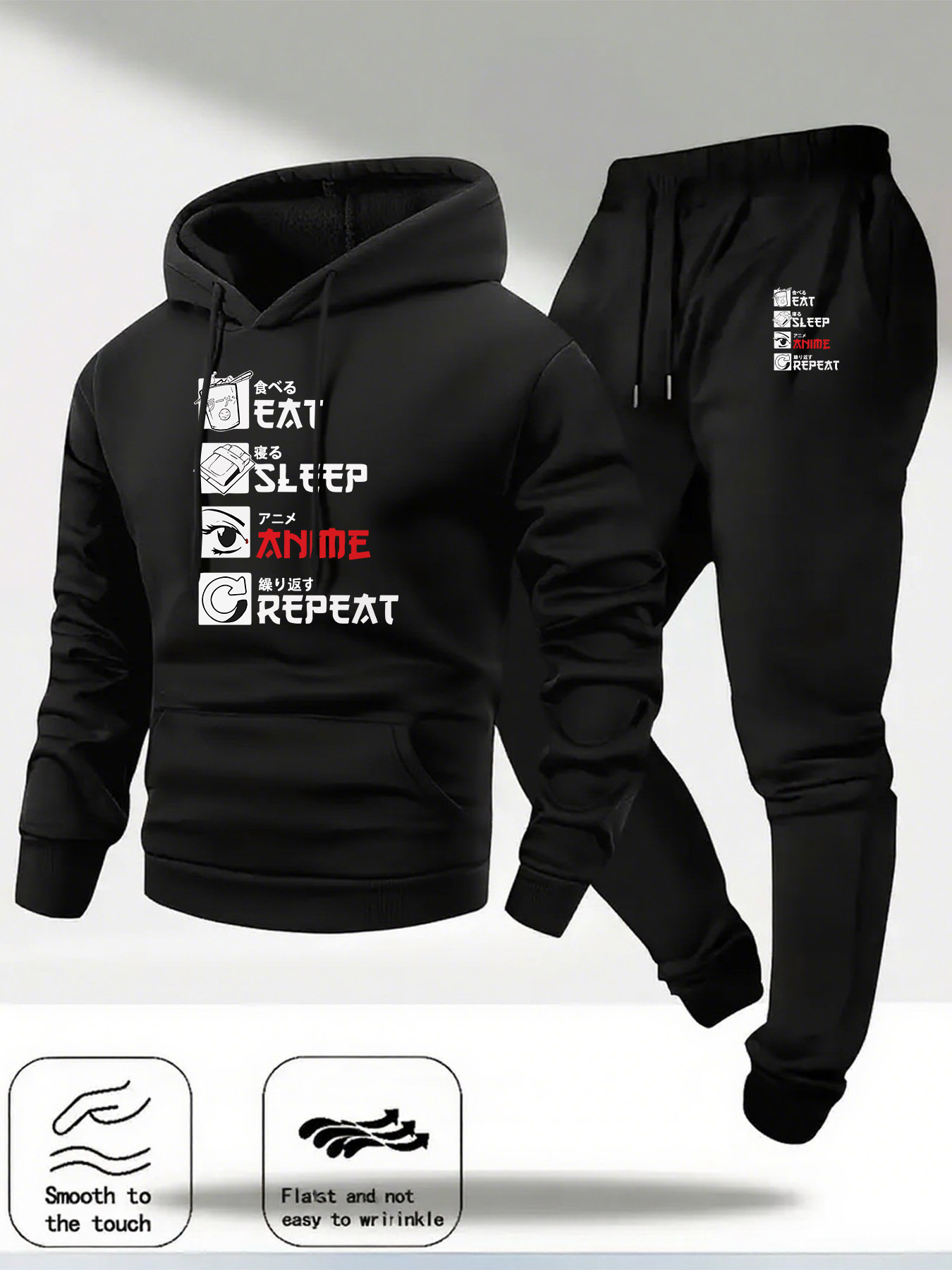 Letter Printed Mens Tracksuit  - Jogger Sweatpants Men 评论和价格