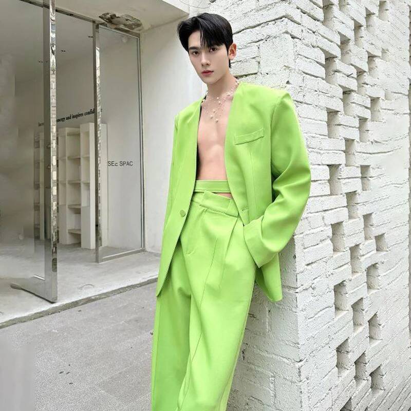 LUZHEN 2026 Spring New Solid C - Men'S Fashion Color 评论和价格