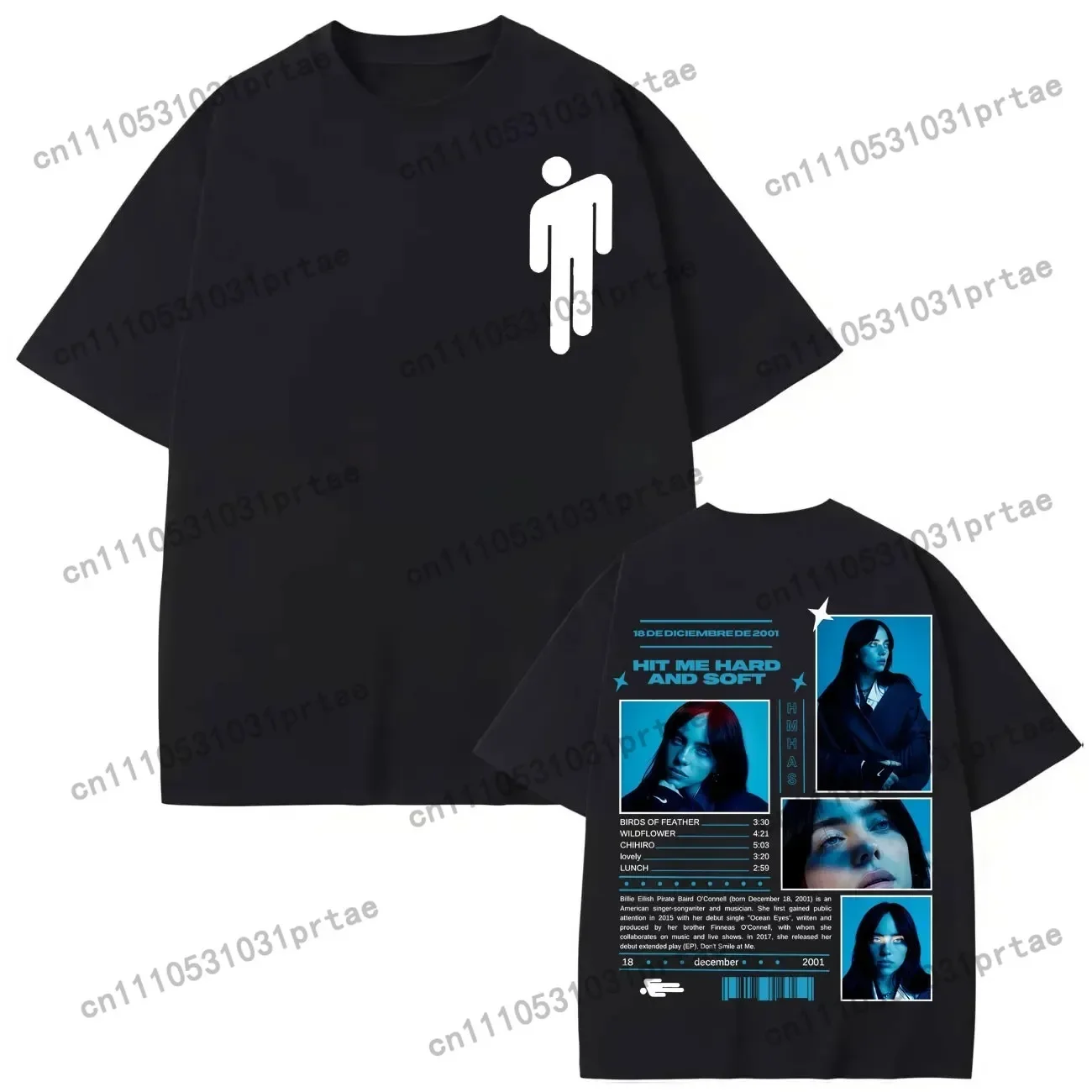 Billie Eilish Hit Me Hard and  - Poster Men Fashion 评论和价格