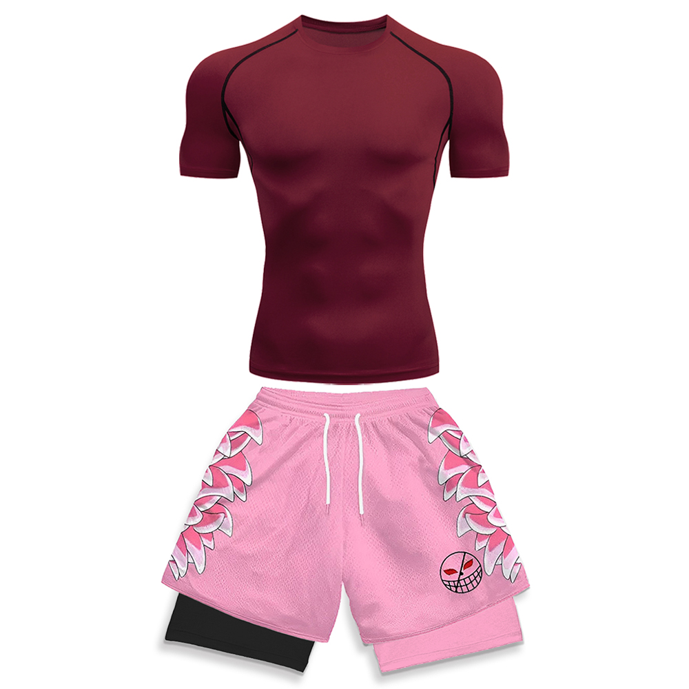 High Elasticity Workout Gear f - Compression Shirt Workout 评论和价格