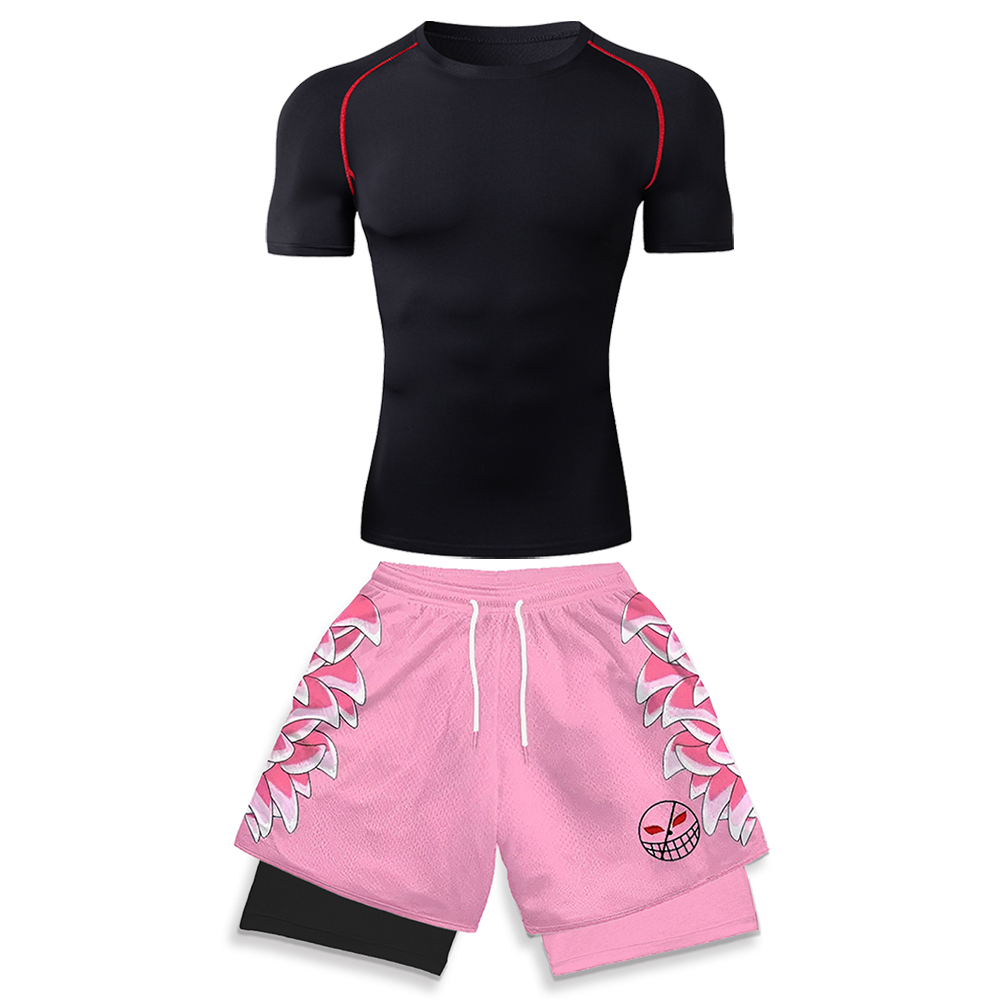 High Elasticity Workout Gear f - Compression Shirt Workout 评论和价格
