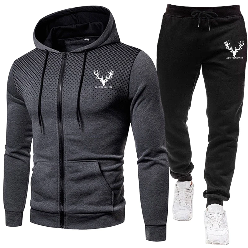 2026 New Arrival Men's Set Zip - Jogger Sweatpants Men 评论和价格