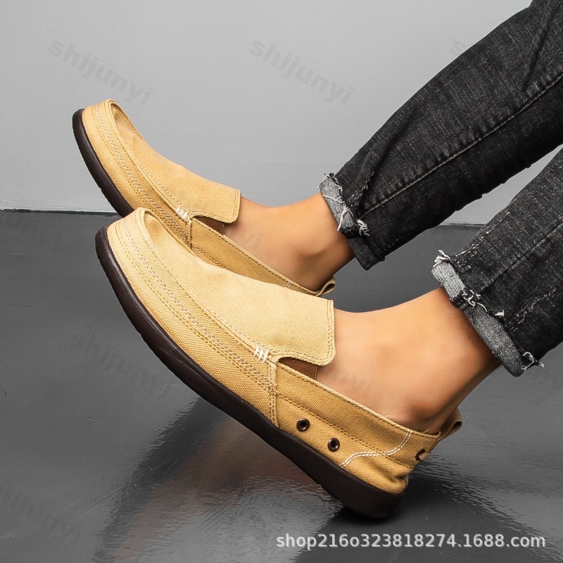 Autumn Men Canvas Casual Shoes - Casual Sneakers Men 评论和价格