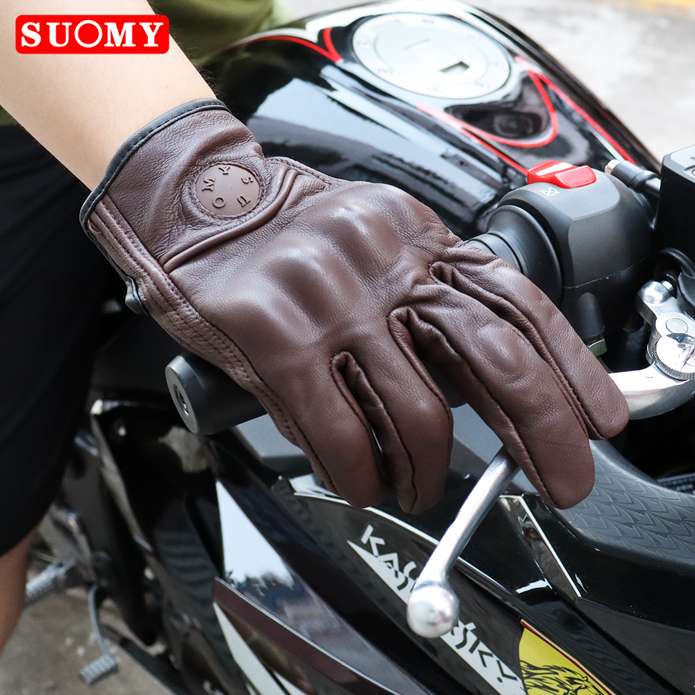 Suomy Vinatge Goatskin Motorcy - Men'S Fashion Gloves 评论和价格