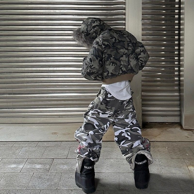 Mens Jacket Washed Camouflage  - Mens Fashion Bomber Jacket 评论和价格